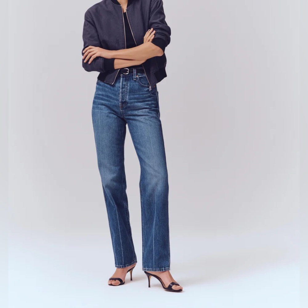 Alex Mill Indigo Straight Leg Jeans